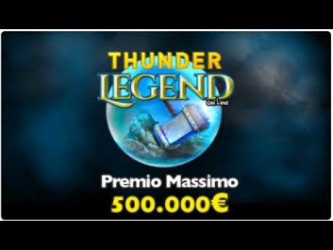 Interfaccia online thunder legend